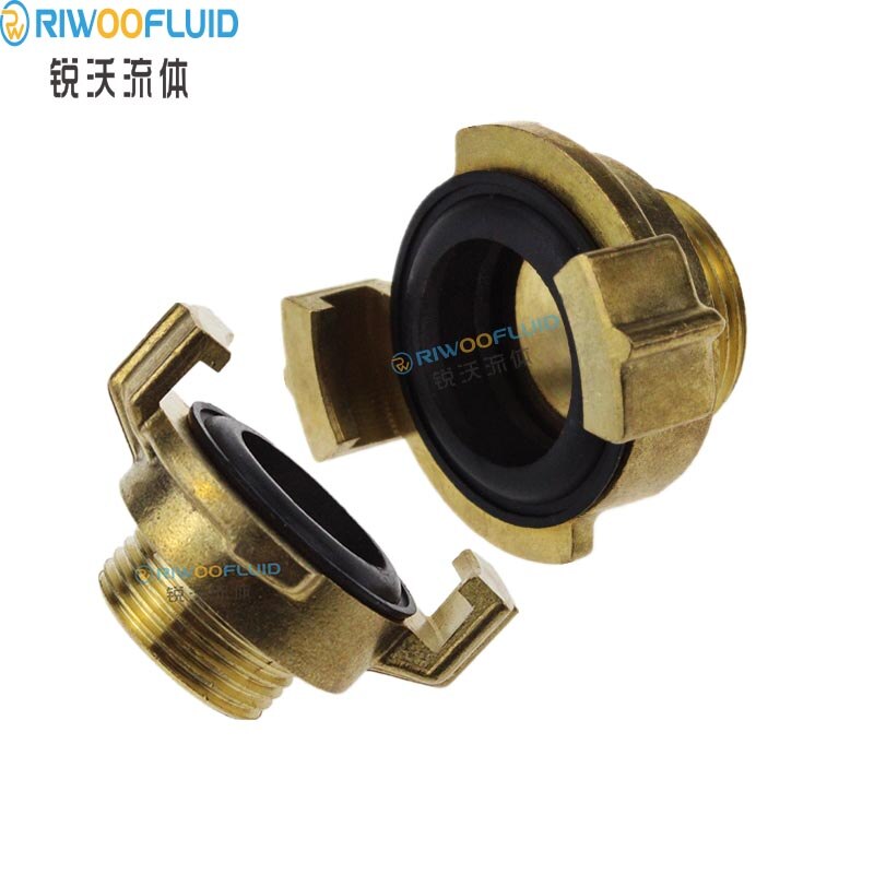 RIWOOFLUID Garden Male Thread Geka Air Hose Coupling For Water Irrigation