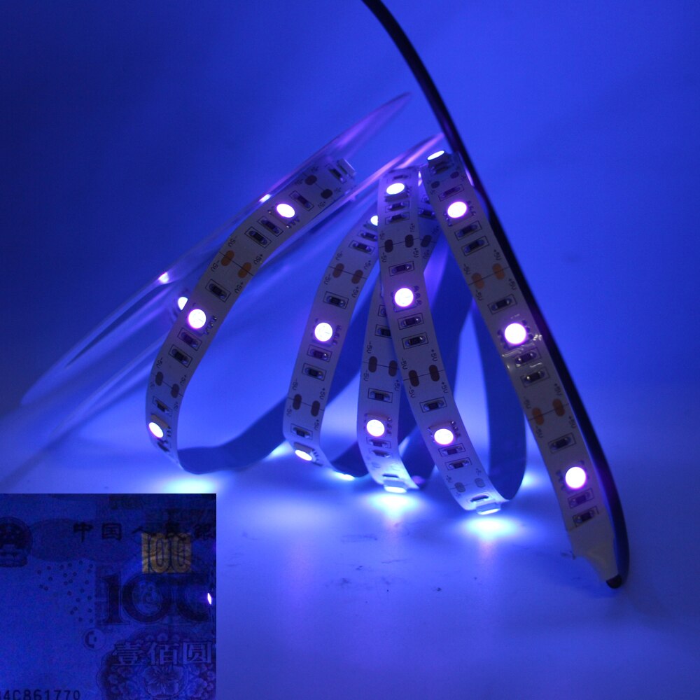 Batterie USB UV LED Streifen Licht 5050 395-405nm UV Lampe LED Nagel Lampe USB 5V schwarzlicht UV Band lampe Gel Polieren Nagel DJ Fluoreszieren