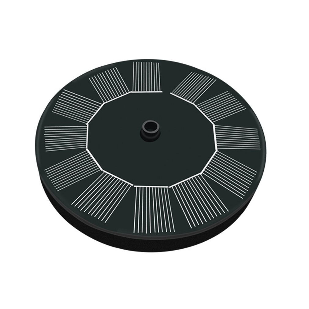 13CM Solar Powered Fountain Garden Pool Pond Solar Panel Floating Fountain Garden Decoration Water Fountain