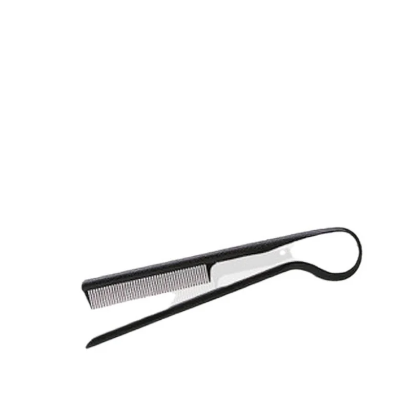 Kam Kappers V-kam Rommelig haar Afwerking Rechttrekken Spalk Kam - Haarstyling Tool Clip speciaal voor haarpruiken: Default Title