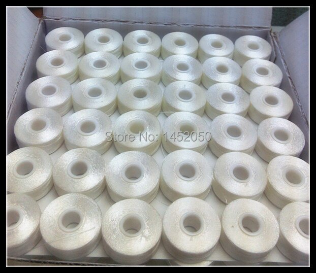 Pre-wound Bobbin Thread L Size Sideless 75D/2