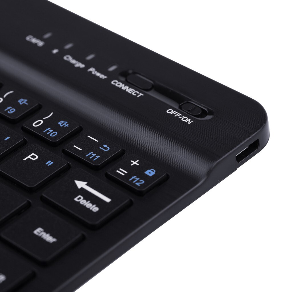 Bluetooth Ultra-slim Keyboard Portable Mini 7Inch Wireless Bluetooth Keyboard For Laptop Tablet Smartphone For IPad