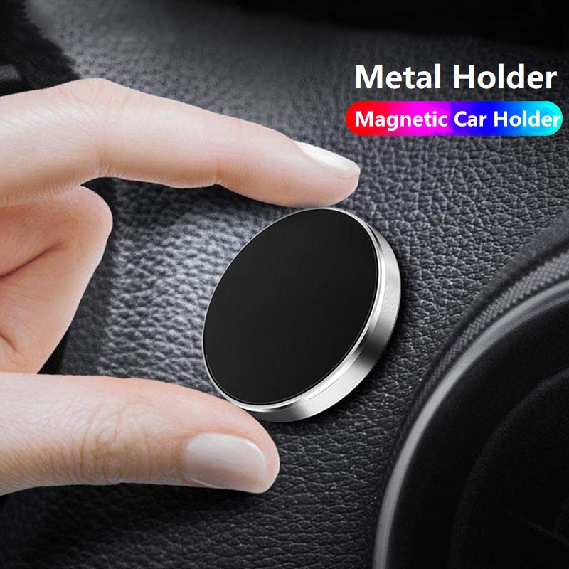 Universele Magnetische Auto Telefoon Houder Voor Iphone 7 6 S 5 S 8 Xiaomi Huawei Telefoon Houder Dashboard Muur Stand magneet Sticker In Auto