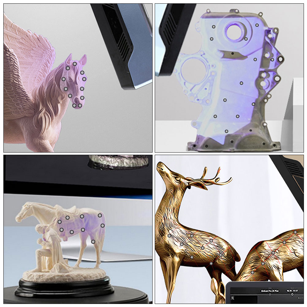 10 Sheets Scanner Reflective Film 3d Scanning Mark... – Grandado