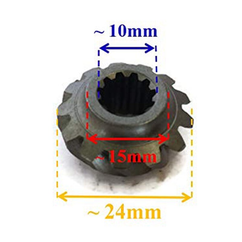 Voor 369 - 64010 369 - 64020 369 - 65030 0 1 M Geschikt Voor Tohatsu Nissan Buitenboordmotor Bevel Gear set 4Hp 5Hp 6HP 2/4 Takt