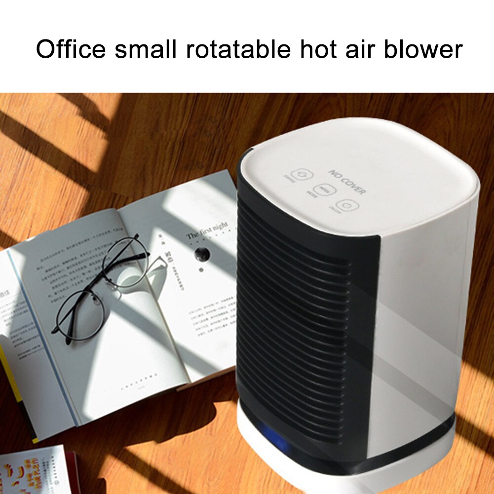 3 Speed Portable Mini Fan Heater Automatic Swing Warm Air Blower for Office Air Heater Powerful Fast Heater Fan Stove