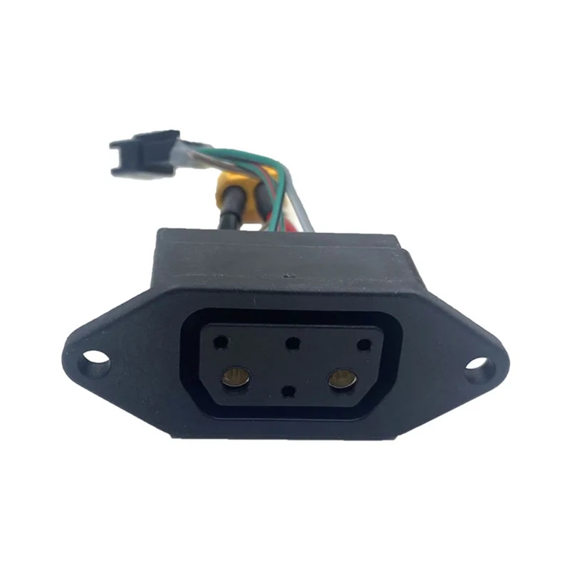 AR-For Super Soco Lithium Battery Connector Charger Socket Line Circular Line For Super Soco Tc Ts Tsx Cu