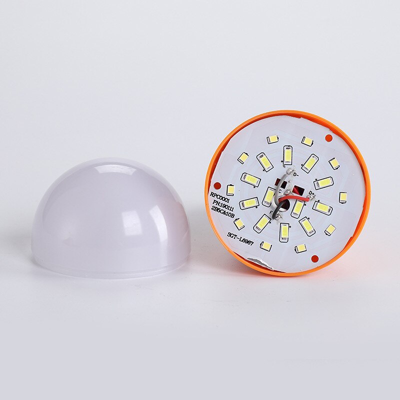 E27 LED Emergency Light 9W 12W Night Market Lamp IP55 Intelligent Charging Wireless Light Bulb Rechargeable Battery Lighting