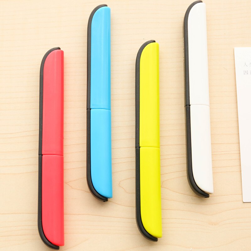Student multiple colour foldable portable scissors office safe school home art preschool kids stationery blunt nib protection