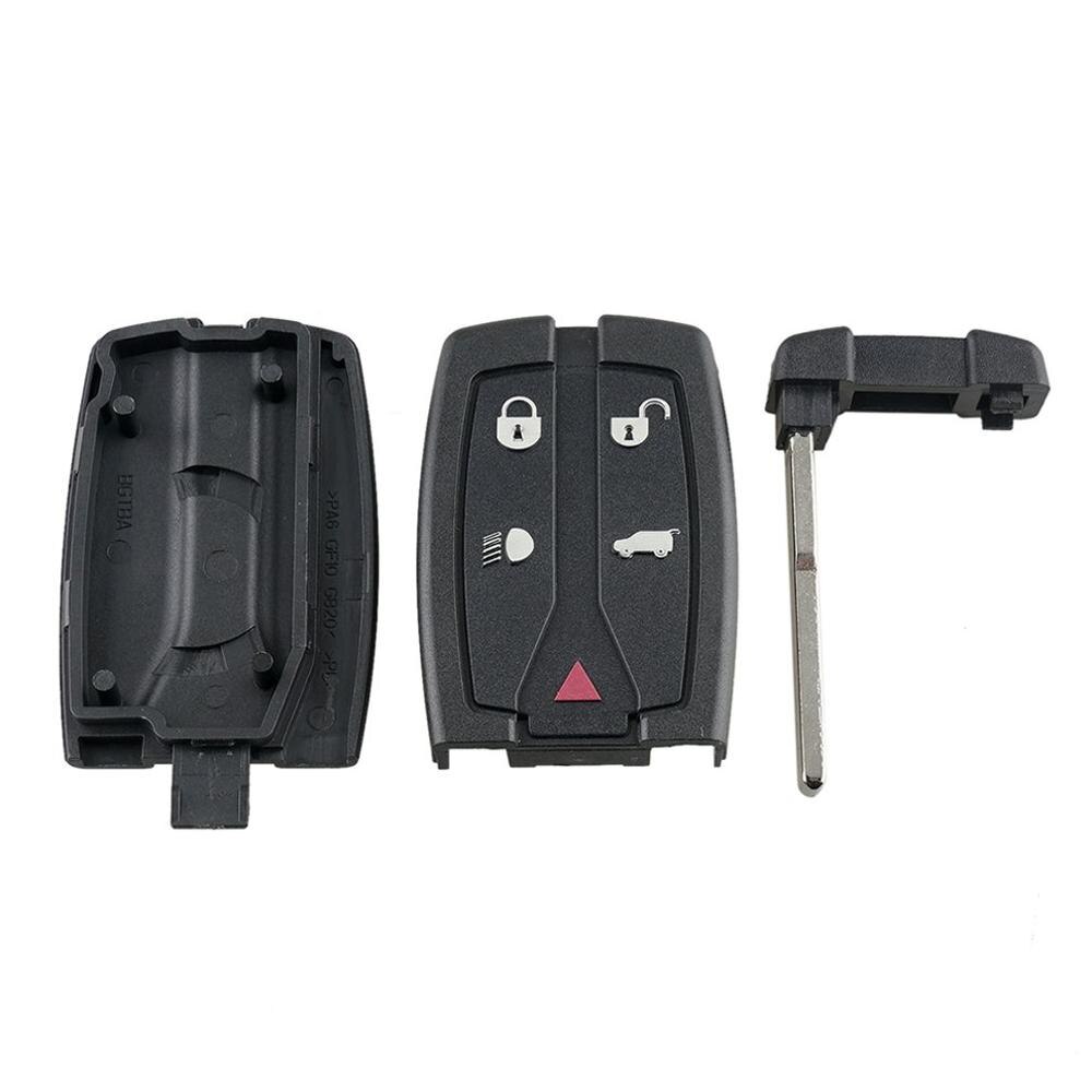 Mini Remote Key Case For Land Rover Freelander 2 5 Button Remote Smart Key Fob Case Shell Blade