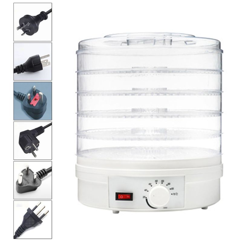 Food Dryer Countertop Food Dehydrator Machine with Temperature Control BPA Free M2EE