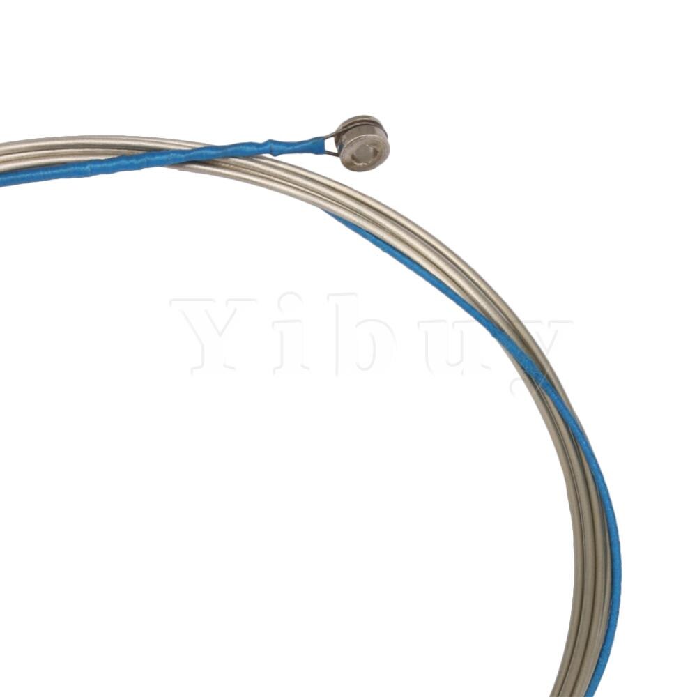 Yibuy Silver Cello Strings Full Set A-D-G-C Alloy Rope Core for 1/8-4/4 Cello