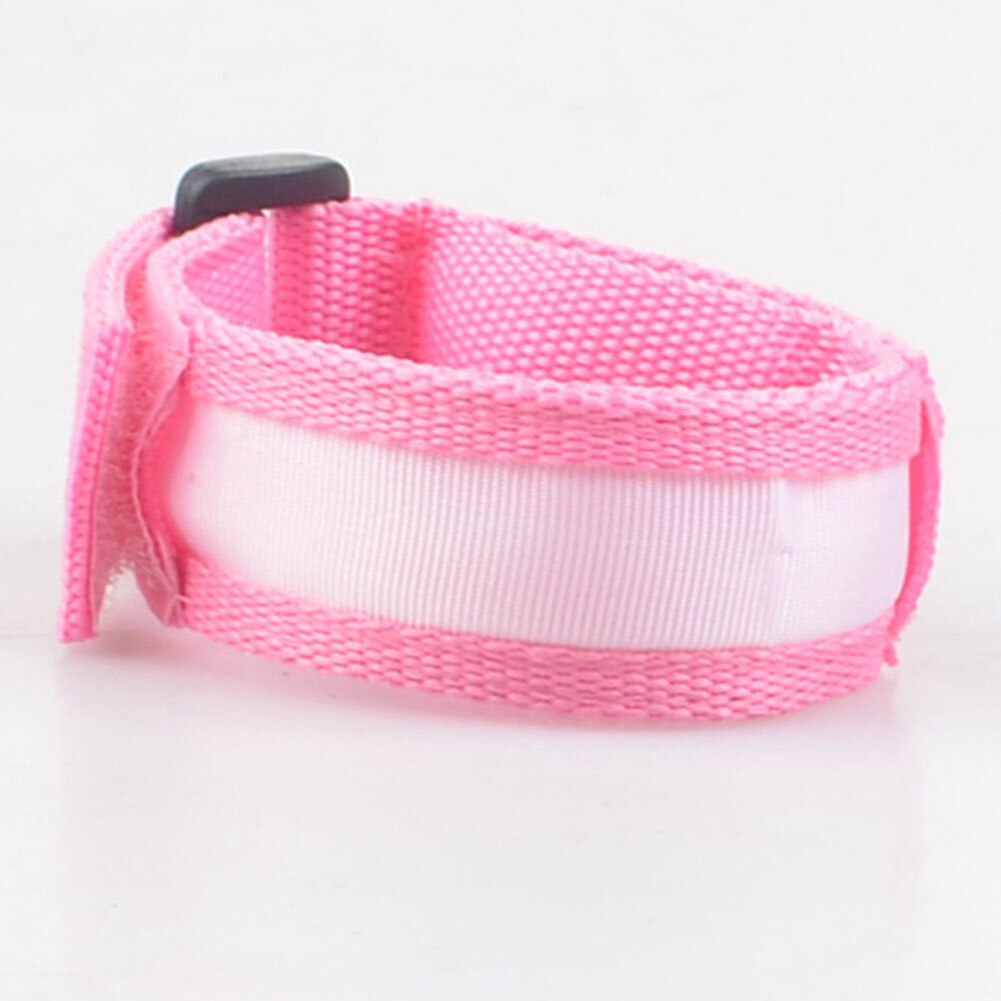 Licht hoch tanzen Party glühen LED Blinkt Handgelenk Band Armbinde Arm Band Gürtel Für Party Dekoration