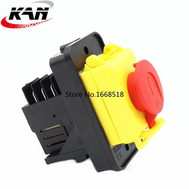 Kedu JD3 400V 10Pin Electromagnetic Push Button Switch For Motor