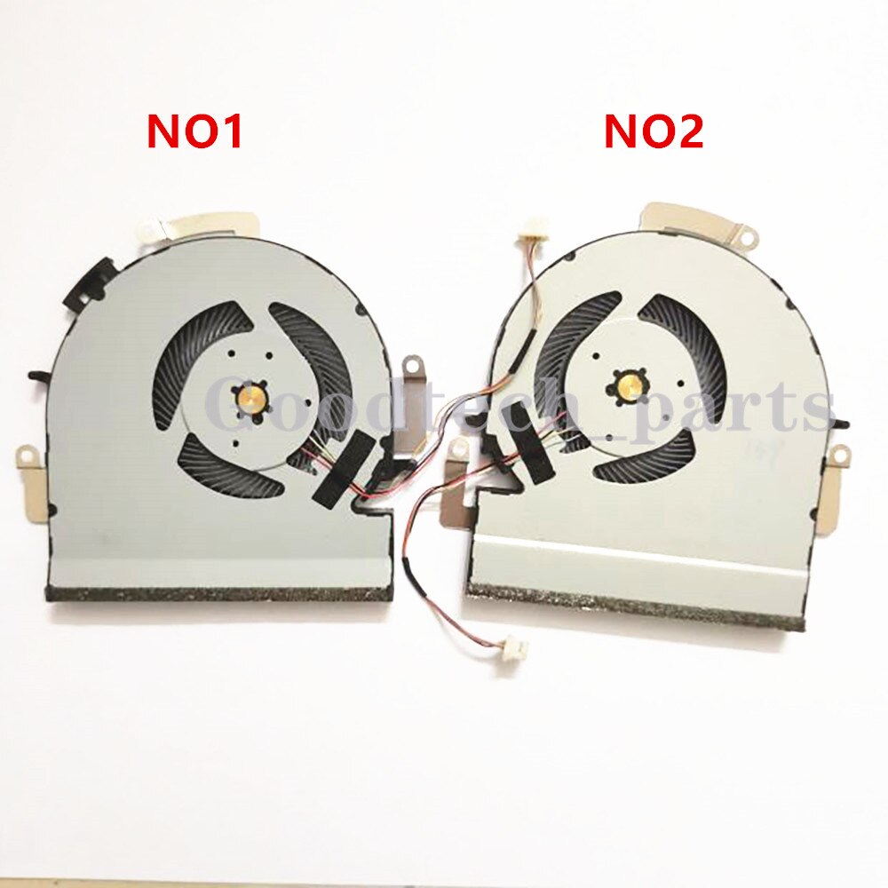 CPU FAN GPU FAN FOR ASUS ZenBook Pro UX550 UX550-CW DC 5V 0.5A 13NB0ES0T01011 NS85B14-16M10 NS85B13-16M09 13NB0ES0T02011: A pair of fans