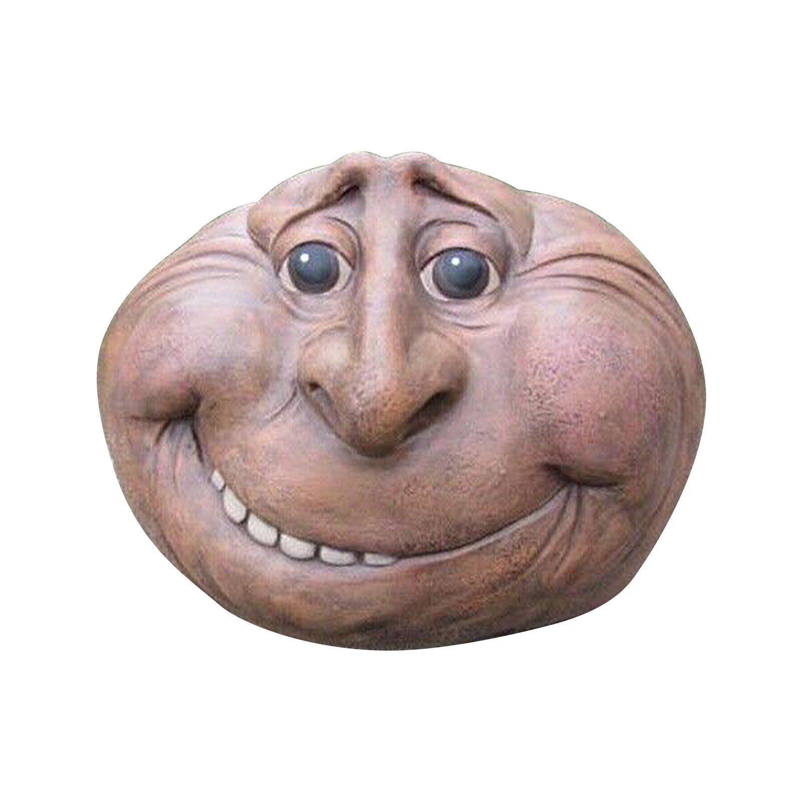 Rock Funny Face Garden Yard Art Resin Sculptures Mystical Garden Stones For Indoors Outdoors Patio Porch Home Outdoors Decor
