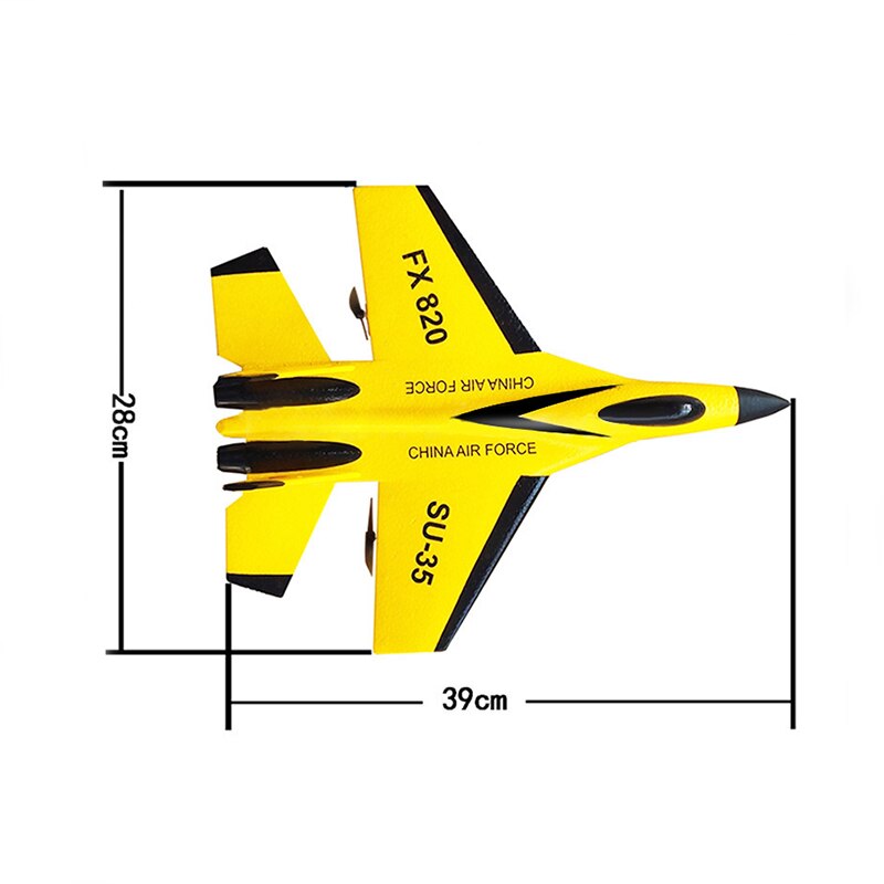 FX-820 RC Plane Helicopter EPP Craft Foam Electric Outdoor toys Remote Control Glider Airplane Model for teens Boy