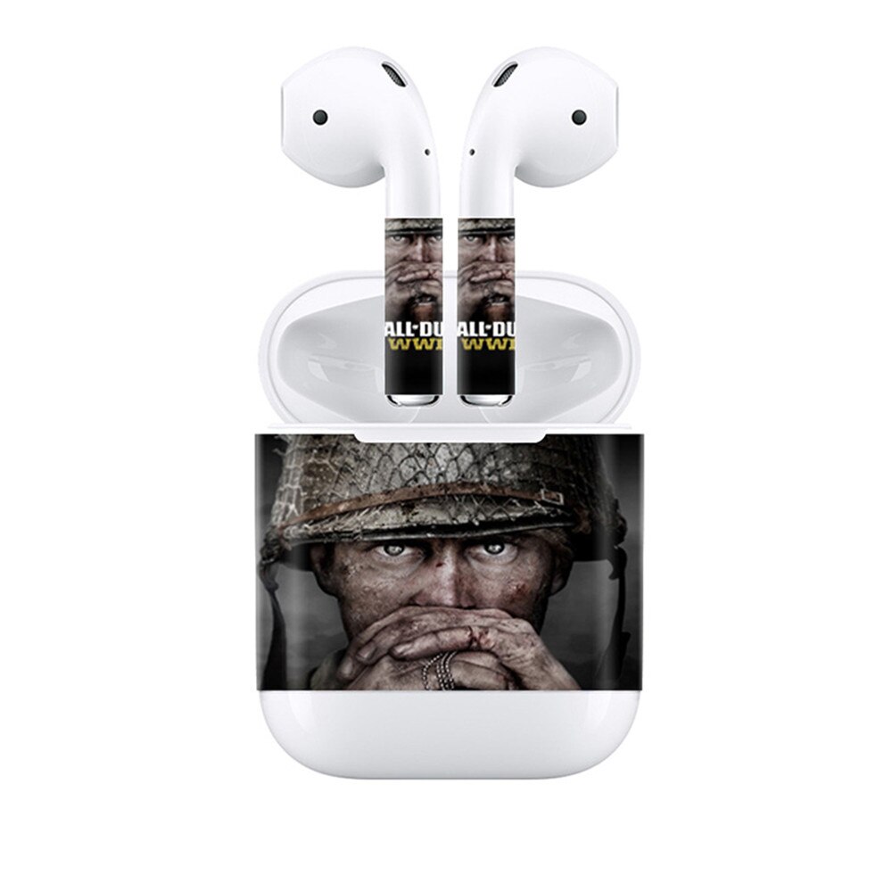 Leuke Dust Guard Case Inner Sticker Voor Airpods 1 2 Airpod Huid Beschermende Cover Stickers Voor Apple Air Peulen Volledige wrap Sticker: TN-AirPods-1094