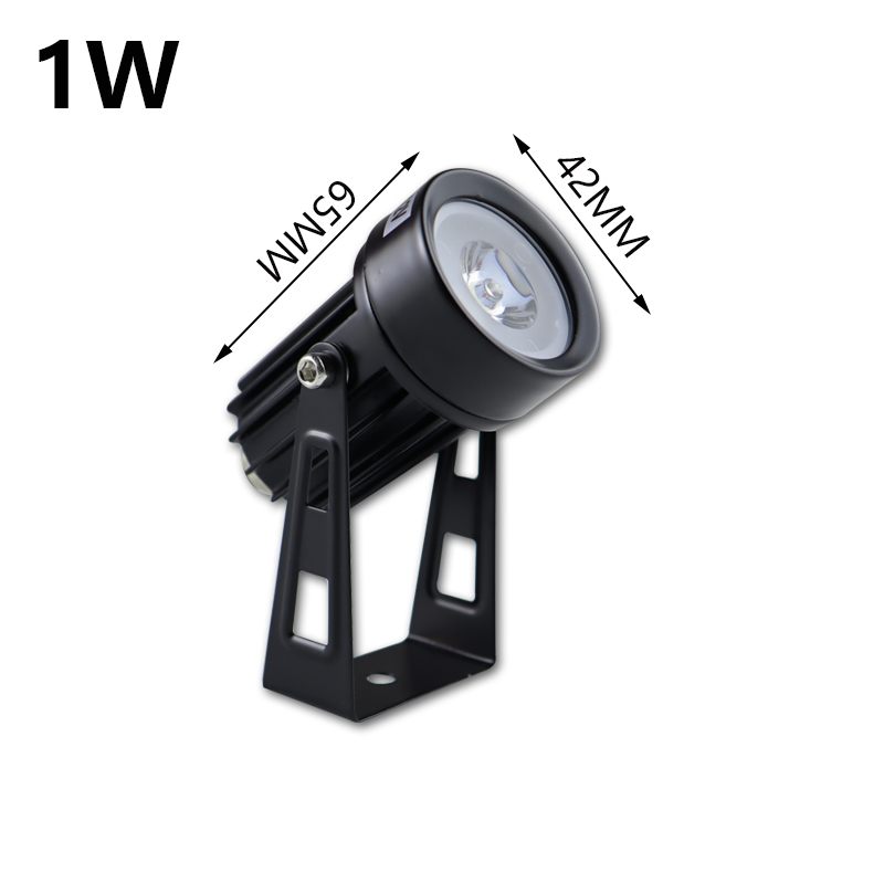 Outdoor spotlight 220V waterproof led floodlight 1W3W5W7W10W12W15W outdoor garden wall lawn light landscape courtyard tree lamp: Beige / Blue
