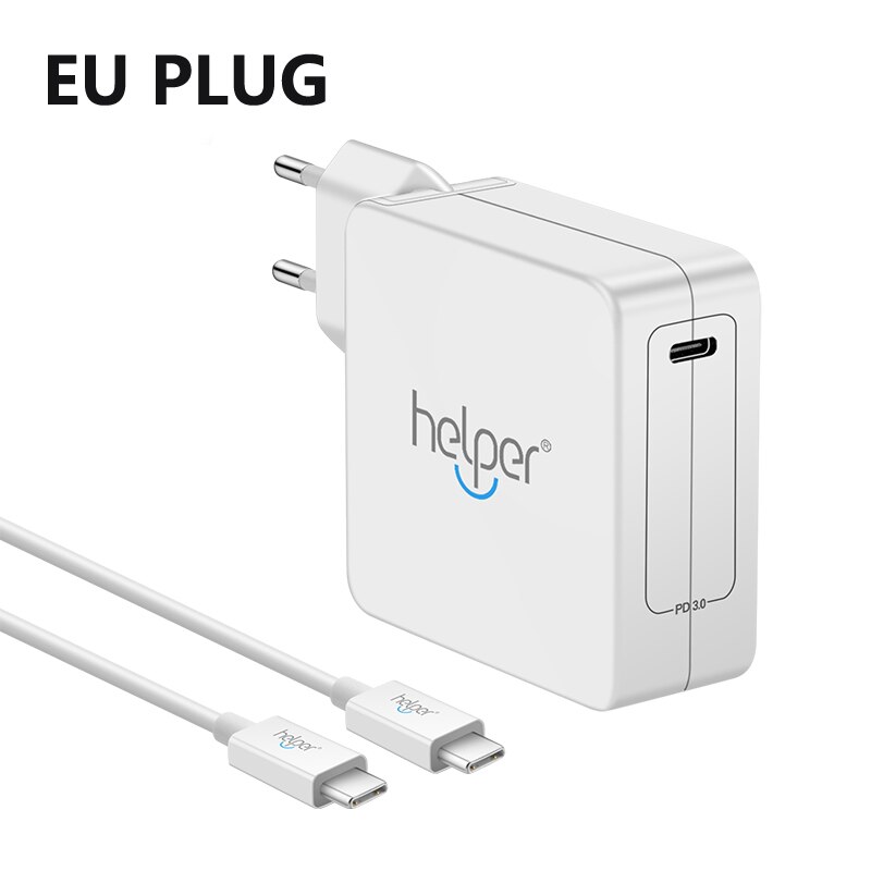 65W USB Type C Charger Adapter With PD PPS protocol for Macbook Pro 13 15 16 inch XiaoMi air pro and most USB-C devices