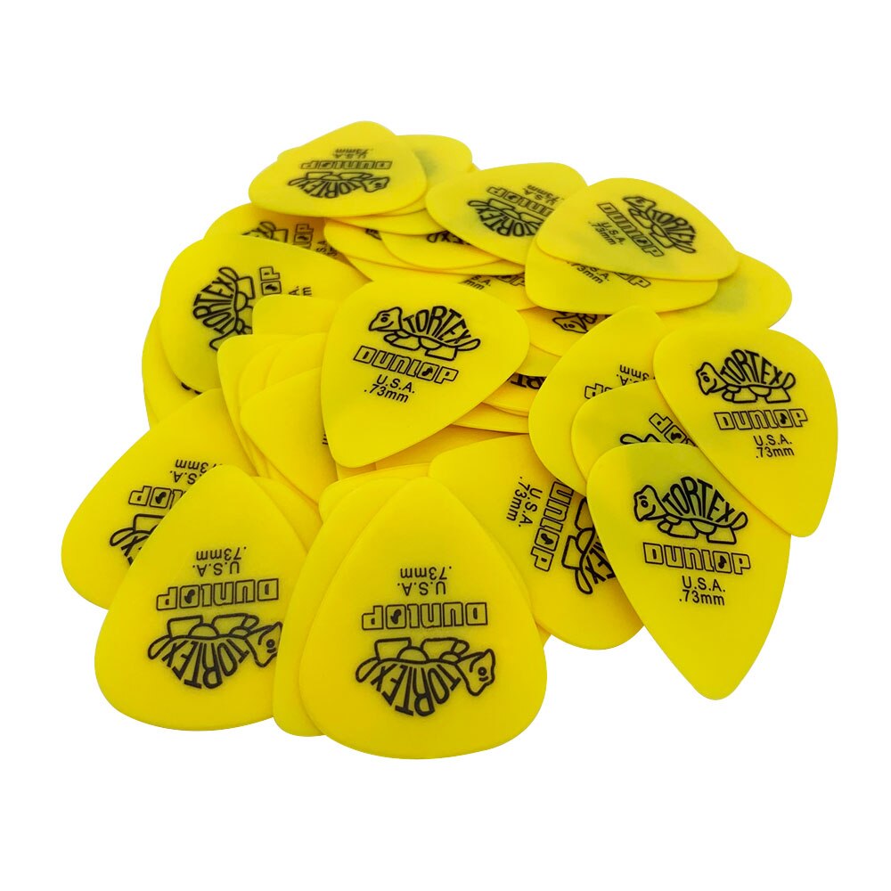 50 pièces médiator basse Dunlop Tortex pour guitare électrique acoustique épaisseur. 50 .60 .73 .88 1.0 1.14mm: 50PCS 0.73 mm