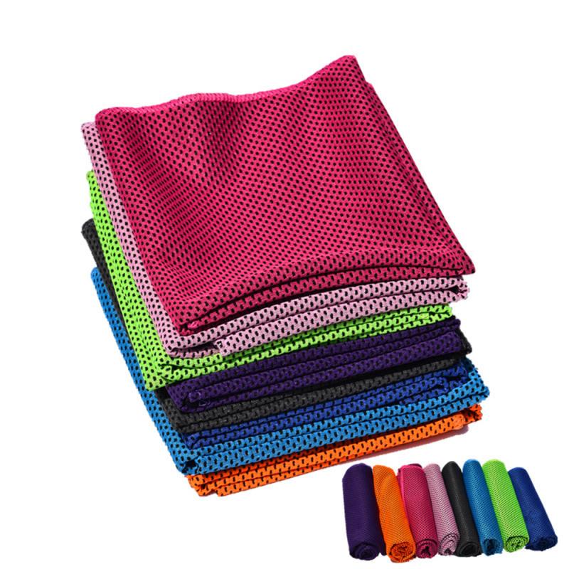 Microfiber Sport Handdoek Snelle Koeling Ice Gezicht Handdoek Sneldrogende Strand Handdoeken Zomer Blijvende Instant Chill Handdoeken Voor Fitness yoga