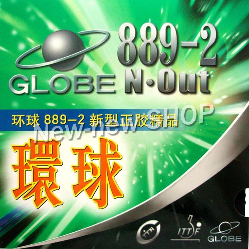 Globe 889-2 (889 II), tenis de mesa de puntos pequeños (PingPong), goma con esponja