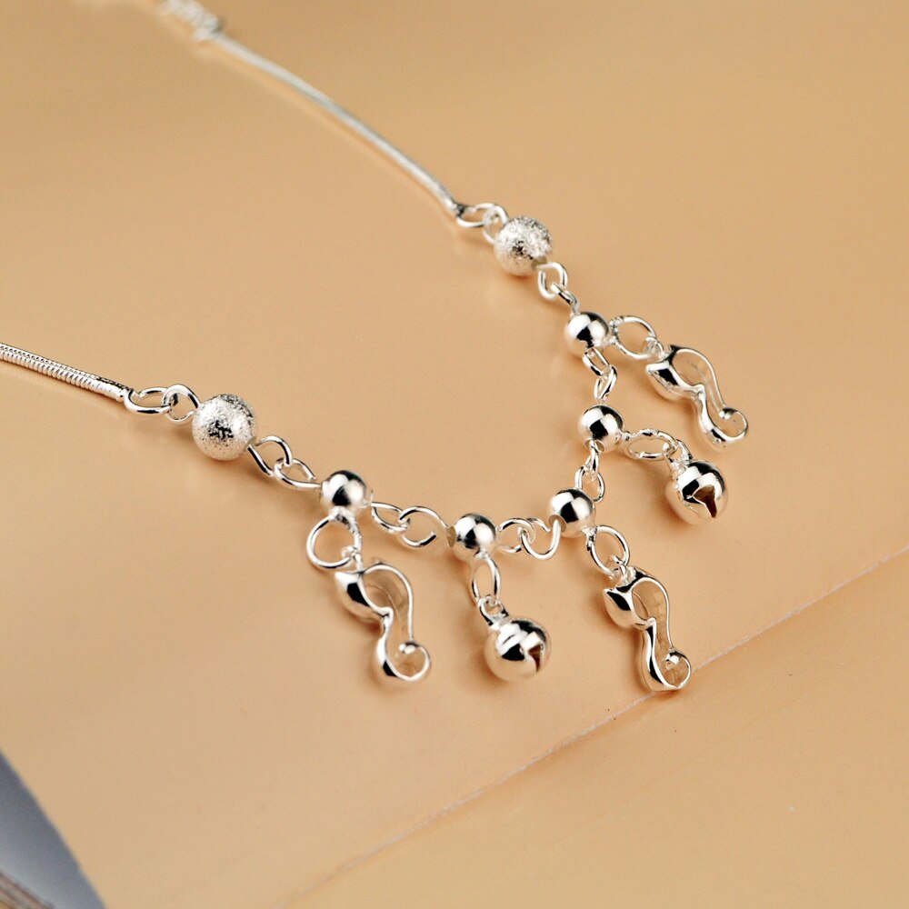 Sommer schmuck frauen silber fußkettchen 925 Sterling silber knöchel Armbinde kühlen sandalen fußkettchen Strand Party Zubehör Pulseira