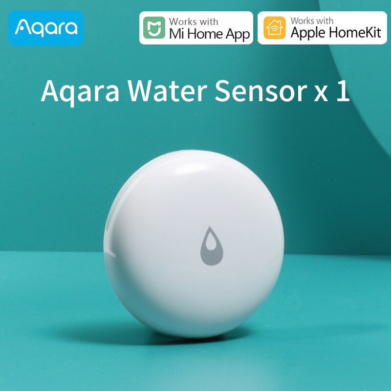 Aqara Hub Smart gateway 3 zigbee version for Xiaomi Mijia Smart home door window Sensor work with Homekit Mi Home APP: Water Leak Sensor