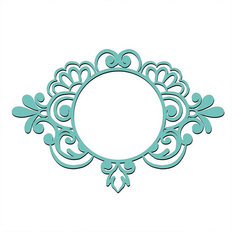 InLoveArts Kant Sterft Oval Frame Metalen Stansmessen Sterft Scrapbooking Kaarten Maken Embossing Stencil DieCut Template