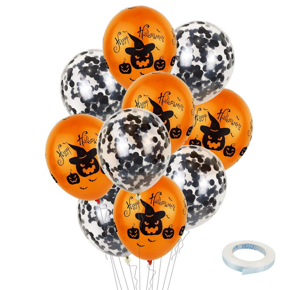 Pompoen Happy Halloween Ballonnen Folie Ballonnen Cijfers Dieren Ballons Accessoires Decor Halloween Event Feestartikelen