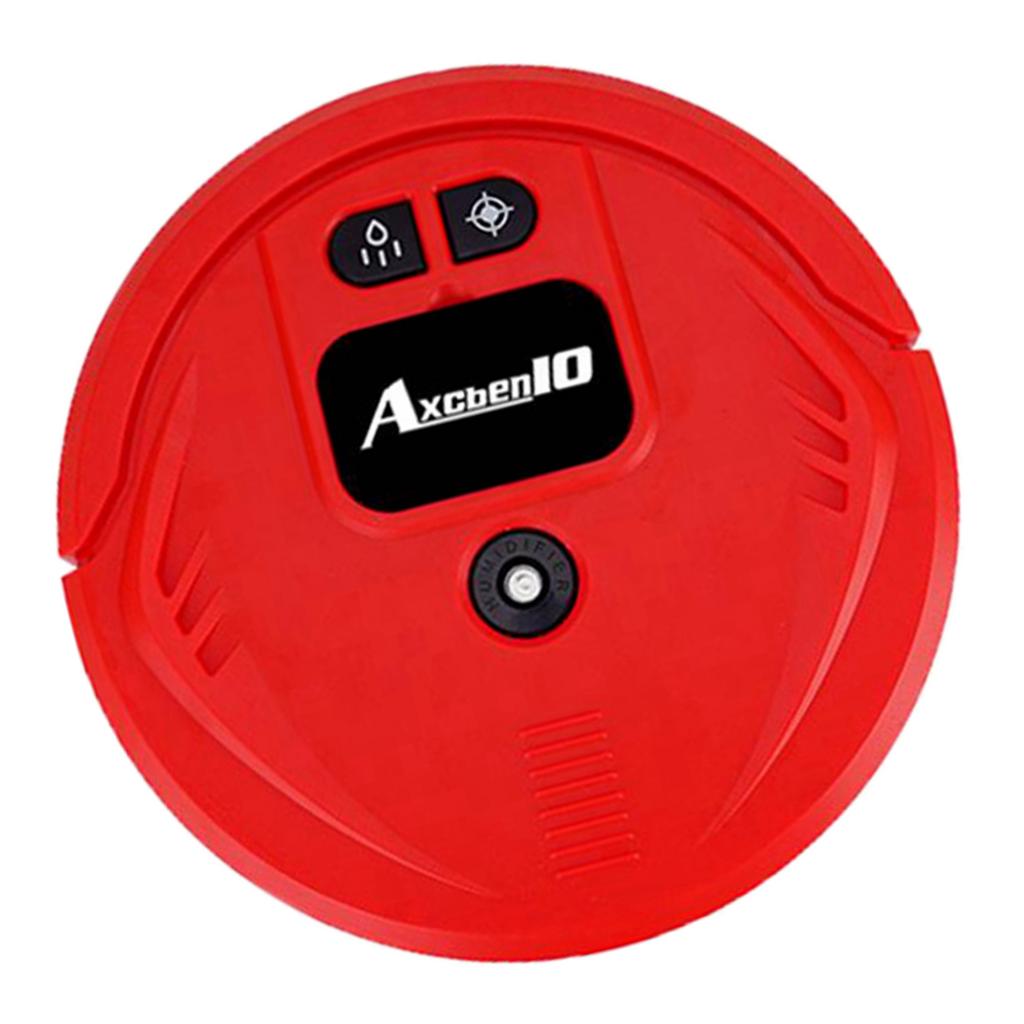 USB Rechargeable Robot Vacuum Cleaner Floor Duster with UV Disinfection Lamp