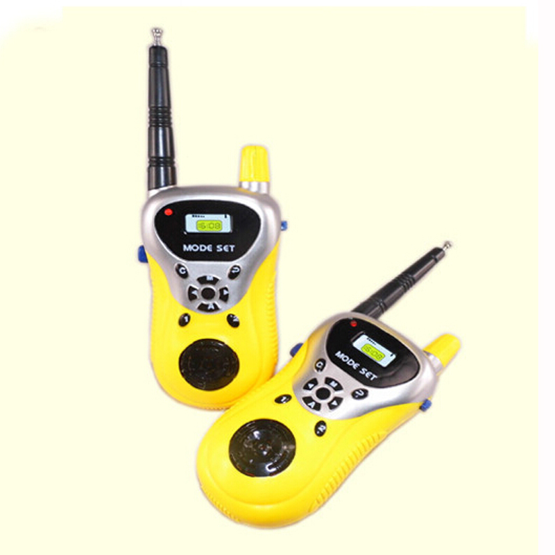 2 Stuks Elektronische Speelgoed Walkie Talkie Kids Intercom Twee-Weg Radio Set Mini Walkie Talkie Kids draadloze Interco