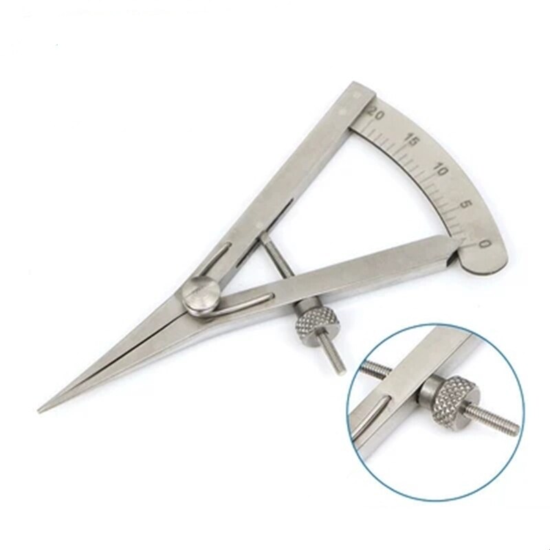 Mini distance gauge,leather edger spacing line drawing tool.leather craft tool