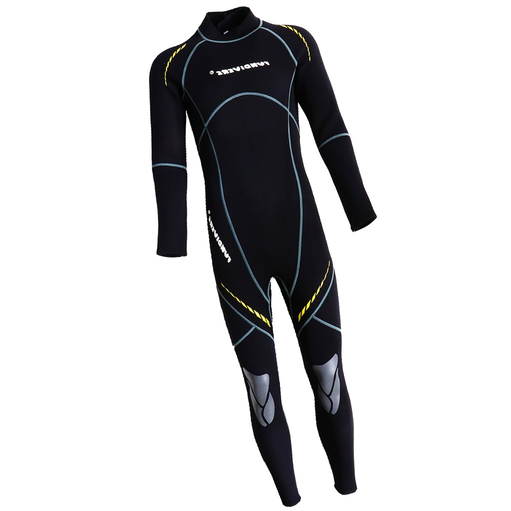 3mm Men's Full Wetsuit - Dive & Swim Jumpsuit - Animal Pattern - Nylon - Full Body Protection