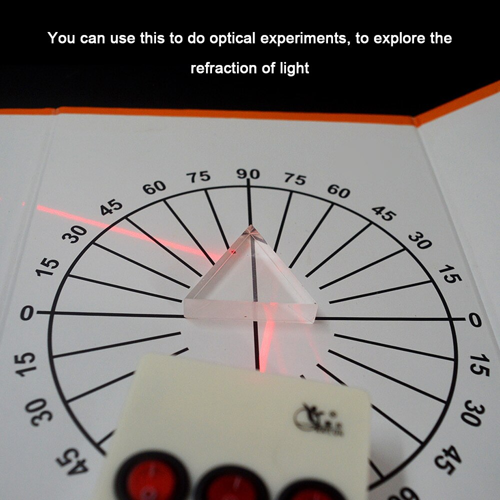 Physical Optical Kit Laboratory Equipment Optical Concave Convex Lens Prism Set Optical Test Box