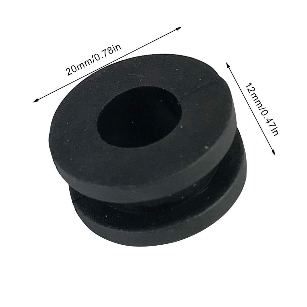 Arandelas de goma para motocicleta, Kit de tornillos para Suzuki, Kawasak, 10 Uds.