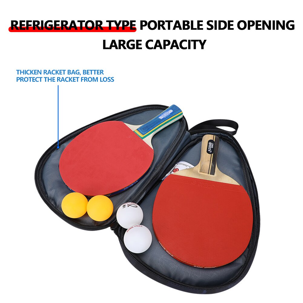 Table Tennis Case - Ping Pong Paddle Holder - Table Tennis Accessories Storage
