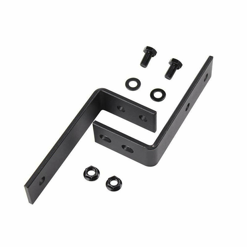 Stål bypass beslag vægmontering skydedøre stalde hardware rack del z