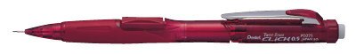 Office & School Supplies Pentel PD275 automatic pencil Side by activity pencil expansion rubber 0.5 mm Mechanical pencil: Red