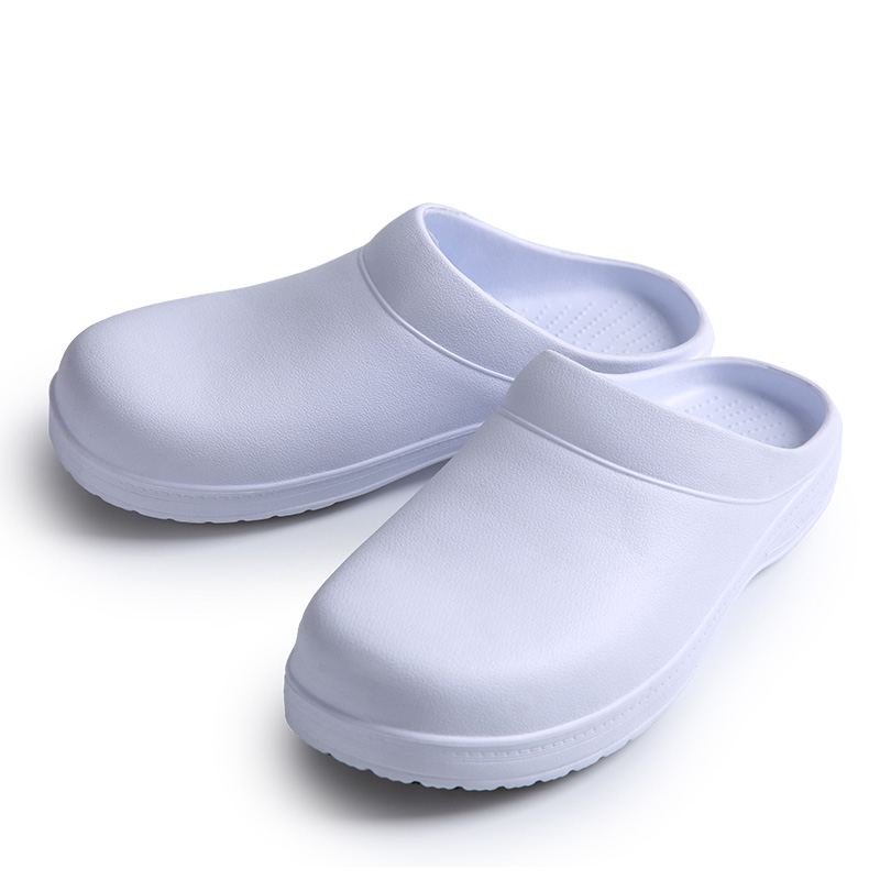 Medische Slippers Schoon Sandaal Chirurgische Schoenen Ultralite Verpleging Klompen Tokio Super Grip Operatiekamer Laboratorium Antislip Schoenen: WHITE / M