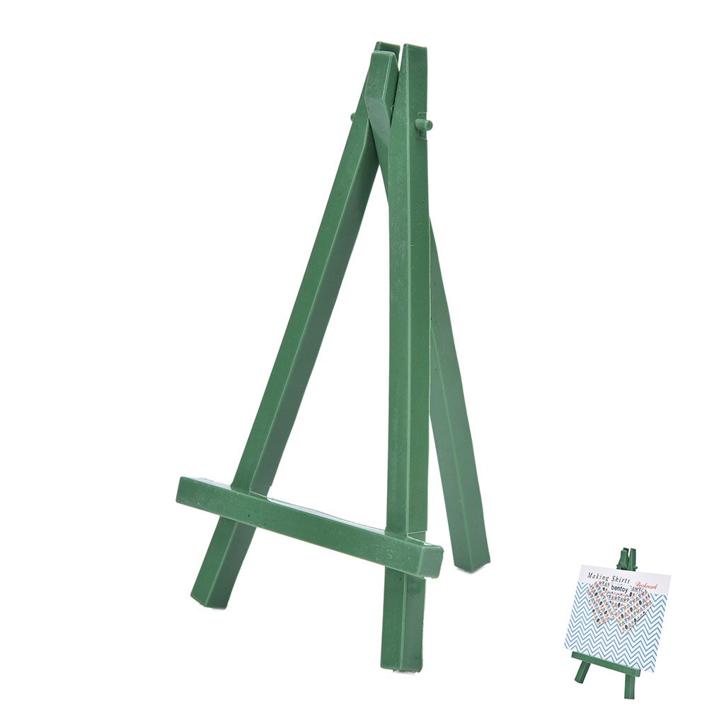 2 Stuks Mini Wedding Nummer Plaats Naam Card Stand Display Houder Frame Leuke Desk Decor Diy Levert 9 X16cm Plastic kunstenaar Schildersezel