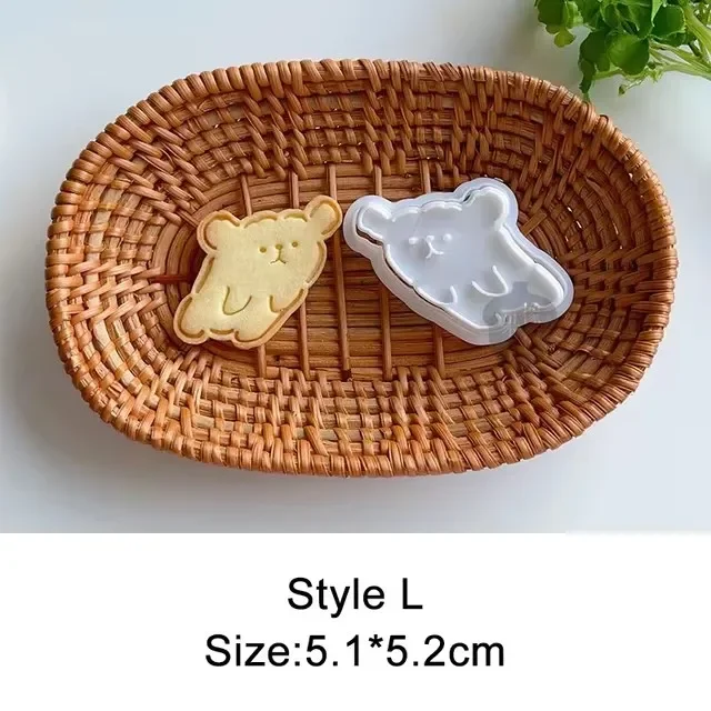 Nette Bär Fondant Kuchen bilden Keks Cookie Kolben Schneider für freundlicher Sugarcraft Kuchen Dekorieren Backen Werkzeuge Küche Spielereien: Freier Raum