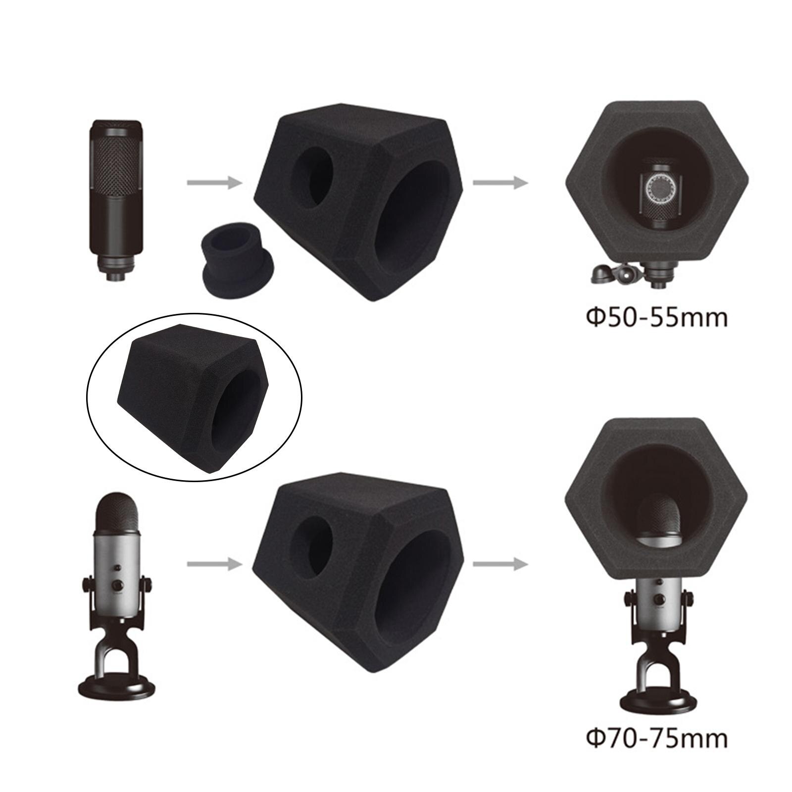Studio Recording Microphone Soundproof Isolation