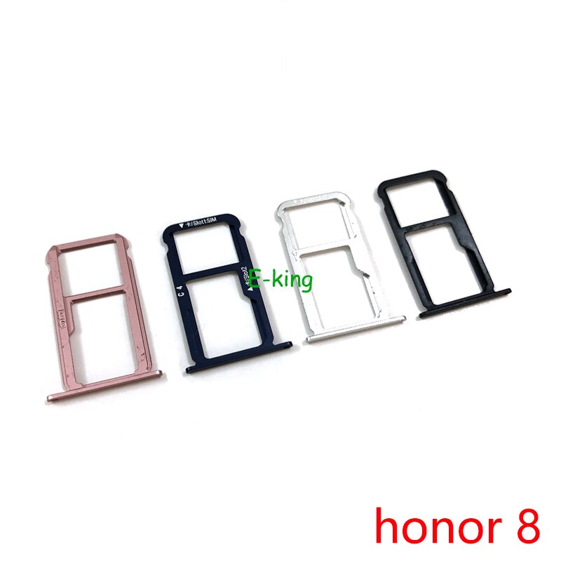 Support de Slot de carte Sim pour Huawei Honor 8 8x, support de plateau de Slot de carte Sim
