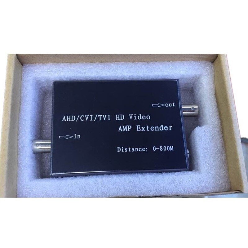 AHD CVI TVI HD Coaxial HD Video Amplifier Network Transmission Extender 1000M