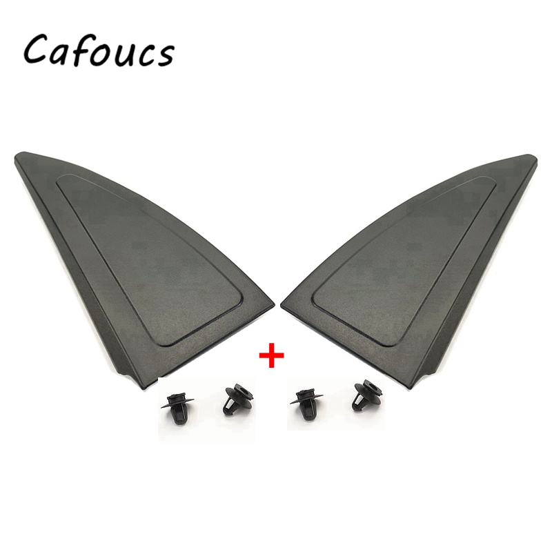 Cafoucs Car Rear Door Rear Window Outer Triangle Cover Trim Left/right For Chery QQ: LH and RH with sanp