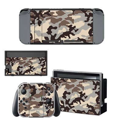 Cool CS Camouflage Sticker Vinyl Skin For Nintendo Switch NS Console Controller Protector Classic Cover Decals: YSNS0230