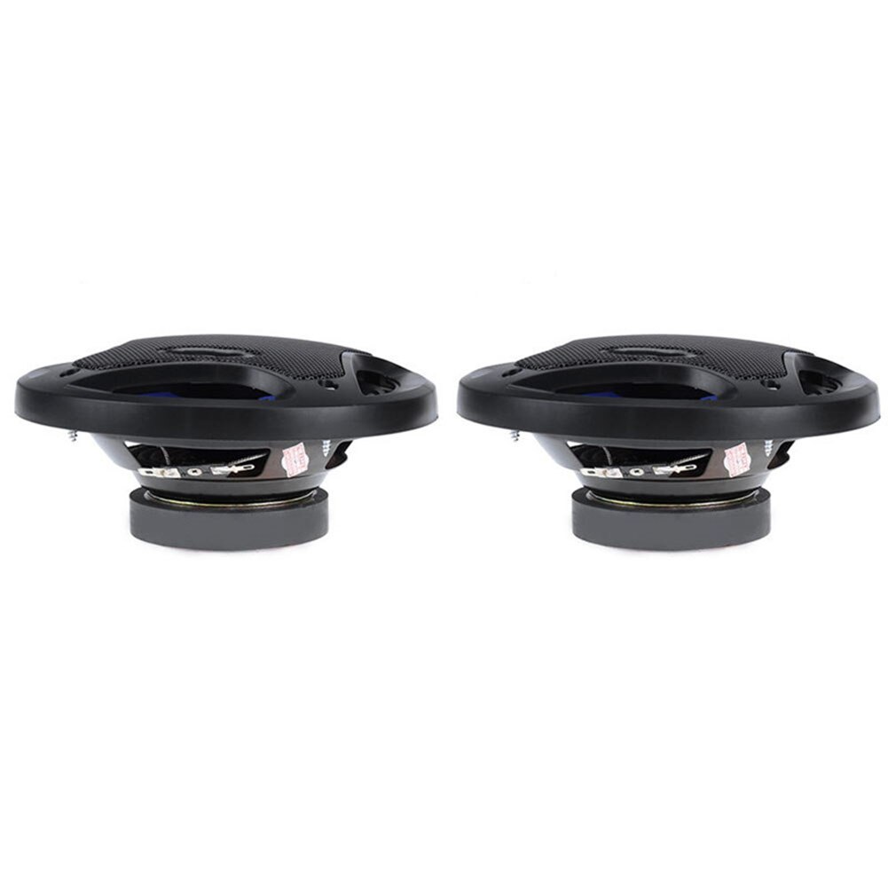 2 Stuks Auto Speaker Full Range Frequentie Deur Stereo 400W Auto Magnetische Coaxiale Hifi Ronde Muziek Praktische Niet-destructieve bass