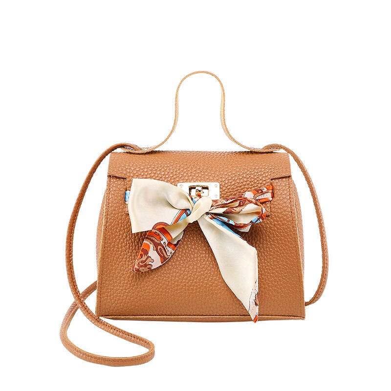 Donne Carino Mini Crossbody di Spalla Borsa da Viaggio Elegante Dell'unità di Elaborazione Della Busta di Cuoio Croce Corpo Messenger Piccole Borse E Borsa: Brown